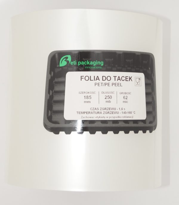 Folia PET/PE 185mm
